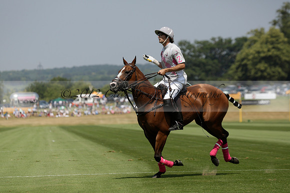 Zacara v Talandracas in a Veuve Clicquot Gold Cup Polo Match 2013.07.18