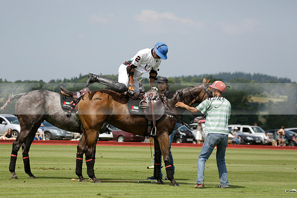 Talandracas v UAE Polo Team in a Veuve Clicquot Gold Cup Polo Match 2013.07.13