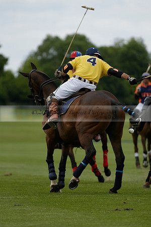 Las Estrellas v Four Quarters Blue in the final of the Jubilee Cup Polo match 2013.06.02