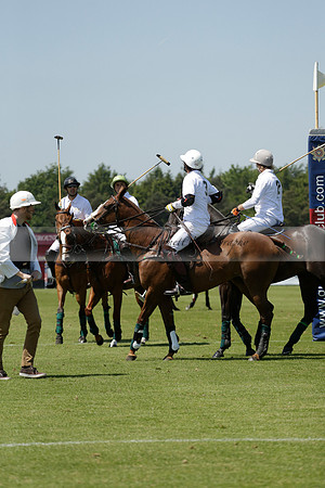 Black Bears v Salkeld in a Cartier Queens Cup polo match 2013.06.05