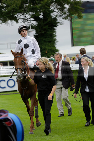 Race 6 Goodwood The British Stallion Studs Turf Club E.B.F. Fillies Stakes. 20130731. Race winner Ribbons owner Elite Racing Club