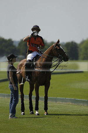 Four Quarters Orange v Montana in a Cicero Cup Polo match 2013.06.06