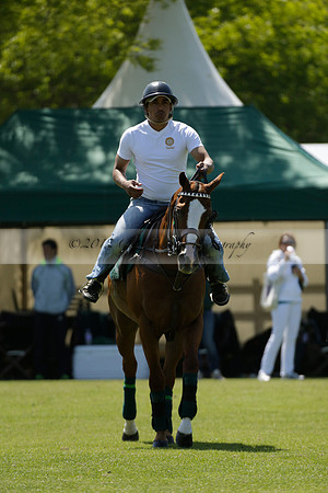 Black Bears v Salkeld in a Cartier Queens Cup polo match 2013.06.05