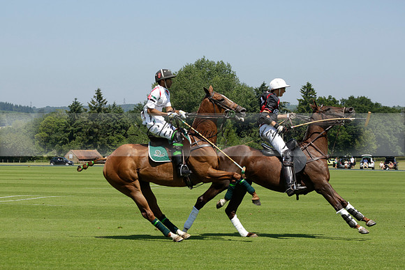 Enigma v Dubai in a Veuve Clicquot Gold Cup Polo Match 2013.07.08