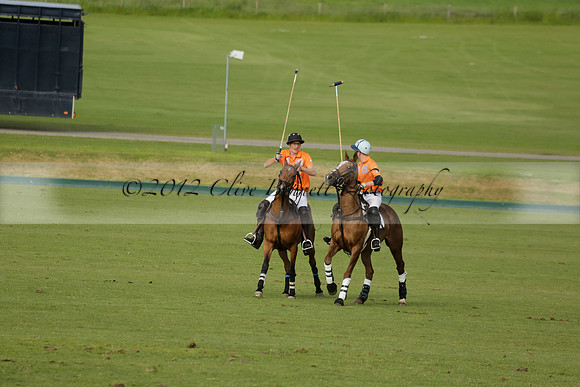 Shoreline v Cowdray Vikings in a Easebourne Cup Semi-final Polo match 2013.06.07
