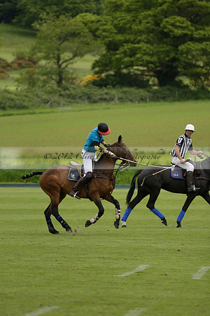 Pluma Negra v Turquoise in the Jubilee Cup Subsidiary Final Polo match 2013.06.02
