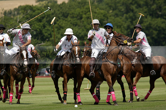 Talandracas v UAE Polo Team in a Veuve Clicquot Gold Cup Polo Match 2013.07.13