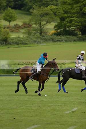 Pluma Negra v Turquoise in the Jubilee Cup Subsidiary Final Polo match 2013.06.02