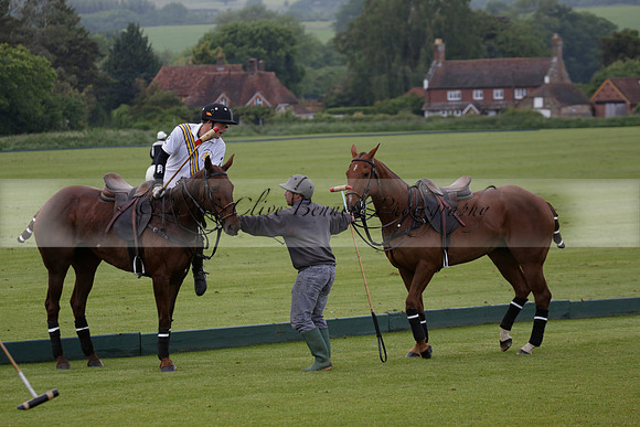 Burningfold v Combe Place in a June 4 Goal Cup polo match 2013.06.11