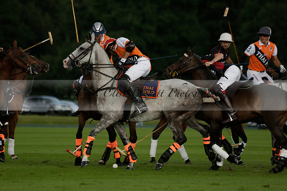 Enigma v Thai Polo in a Veuve Clicquot Gold Cup Polo Match 2013.06.25