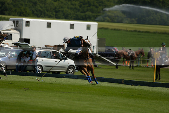 Four Quarters Orange v Montana in a Cicero Cup Polo match 2013.06.06