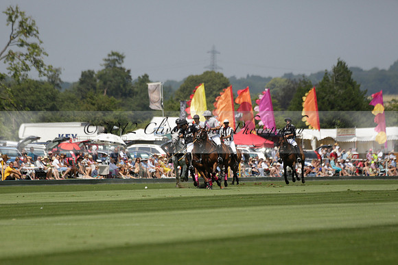 Zacara v Talandracas in a Veuve Clicquot Gold Cup Polo Match 2013.07.18