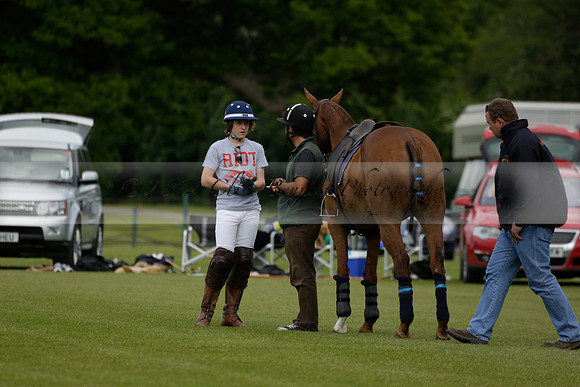 Las Estrellas v Four Quarters Blue in the final of the Jubilee Cup Polo match 2013.06.02