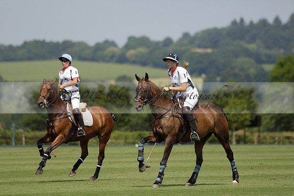 Cowdray Vikings v Enigma in a Bloom British Ladies Open Championship Polo match 2013.07.17