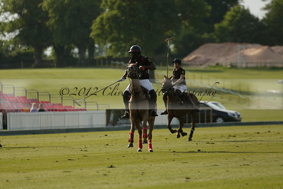 Shoreline v Cowdray Vikings in a Easebourne Cup Semi-final Polo match 2013.06.07