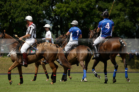 UAE Polo v El Remanso in a Veuve Clicquot Gold Cup Polo Match 2013.07.05