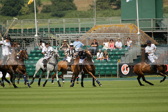 Zacara v Les Lions in a Veuve Clicquot Gold Cup Polo Match 2013.07.06
