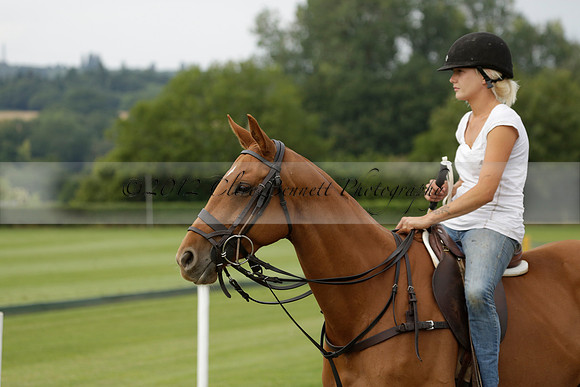 Beau Design v Boscom in an August Rother Cup 4 goal polo match at Cowdray Park Polo Club on Wednesday 07 August 2013