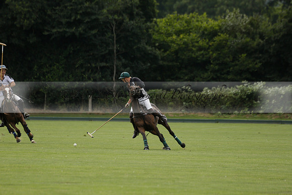 Beau Design v Boscom in an August Rother Cup 4 goal polo match at Cowdray Park Polo Club on Wednesday 07 August 2013