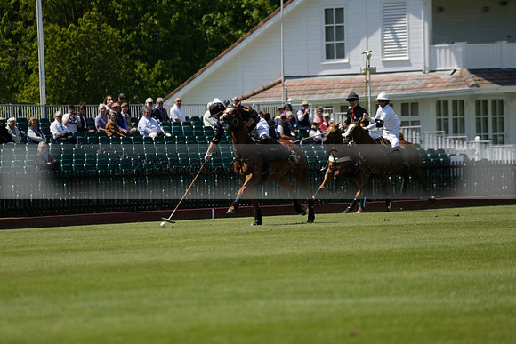 Black Bears v Salkeld in a Cartier Queens Cup polo match 2013.06.05