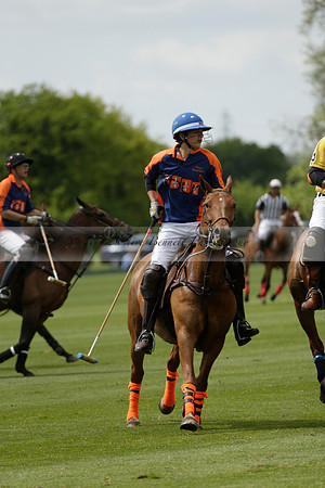 Las Estrellas v Four Quarters Blue in the final of the Jubilee Cup Polo match 2013.06.02