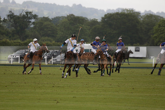 Burningfold v Combe Place in a June 4 Goal Cup polo match 2013.06.11