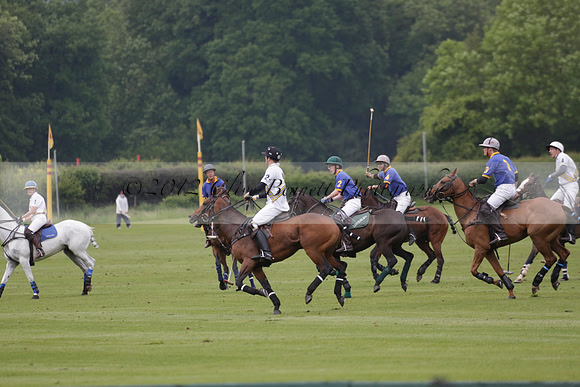 Burningfold v Combe Place in a June 4 Goal Cup polo match 2013.06.11