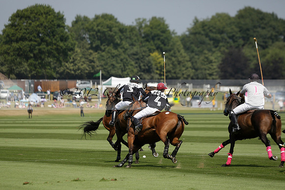 Zacara v Talandracas in a Veuve Clicquot Gold Cup Polo Match 2013.07.18