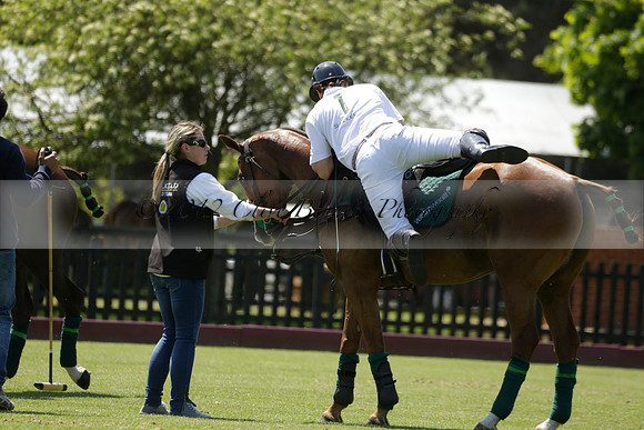 Black Bears v Salkeld in a Cartier Queens Cup polo match 2013.06.05