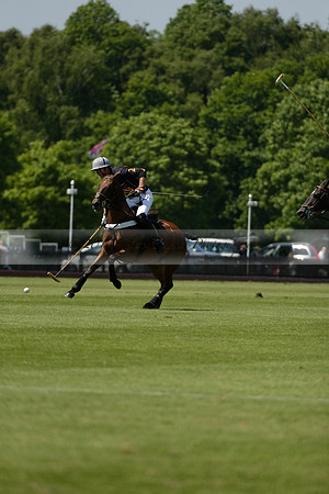 Black Bears v Salkeld in a Cartier Queens Cup polo match 2013.06.05