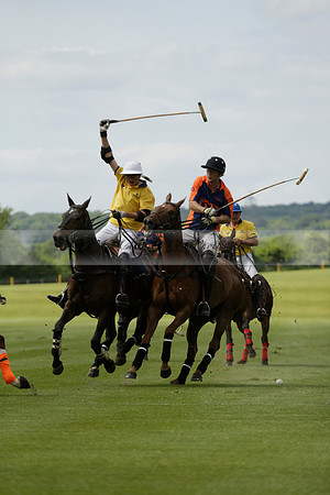 Las Estrellas v Four Quarters Blue in the final of the Jubilee Cup Polo match 2013.06.02