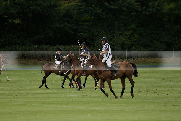 Beau Design v Boscom in an August Rother Cup 4 goal polo match at Cowdray Park Polo Club on Wednesday 07 August 2013