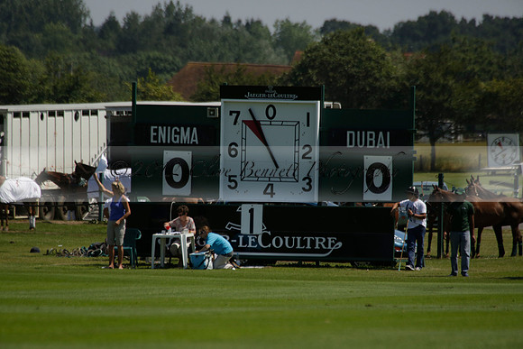 Enigma v Dubai in a Veuve Clicquot Gold Cup Polo Match 2013.07.08