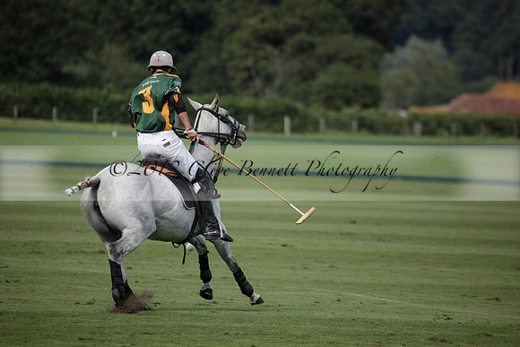 Maiz Dulce v Combe in a Brecknock Cup polo match played on Ambersham 2 at Cowdray Park Polo Club on Friday 17 August 2012