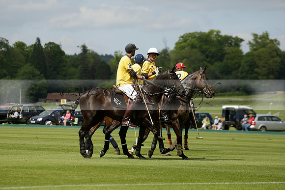 Las Estrellas v Four Quarters Blue in the final of the Jubilee Cup Polo match 2013.06.02