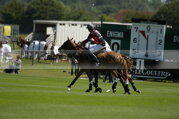 Enigma v Dubai in a Veuve Clicquot Gold Cup Polo Match 2013.07.08