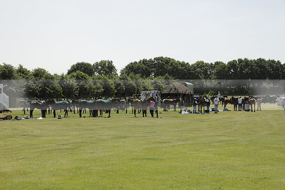 Les Lions v Salkeld in a Veuve Clicquot Gold Cup Polo Match 2013.07.11