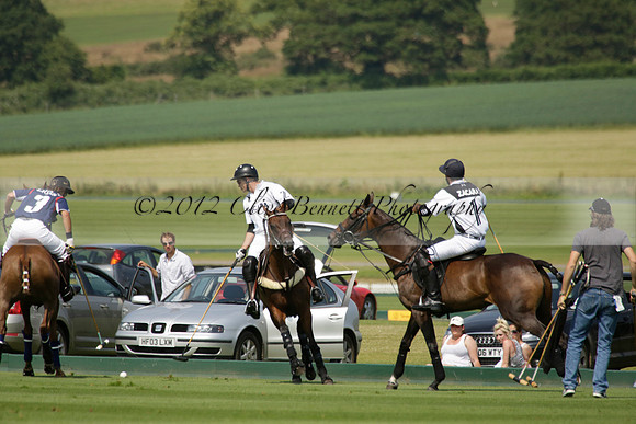 Zacara v Les Lions in a Veuve Clicquot Gold Cup Polo Match 2013.07.06