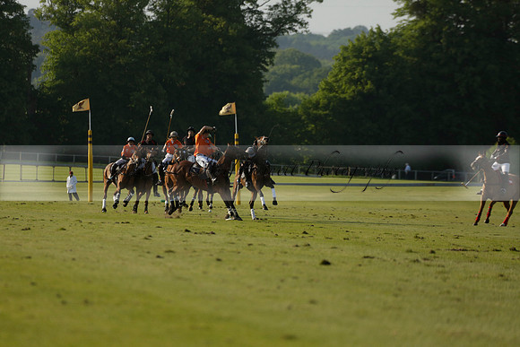 Shoreline v Cowdray Vikings in a Easebourne Cup Semi-final Polo match 2013.06.07