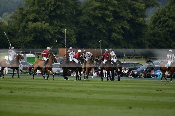 Dubai v La Bamba de Areco in a Veuve Clicquot Gold Cup Polo Match 2013.07.04