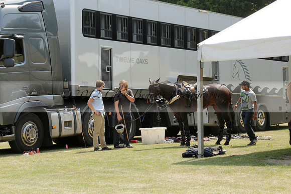 Zacara v Talandracas in a Veuve Clicquot Gold Cup Polo Match 2013.07.18
