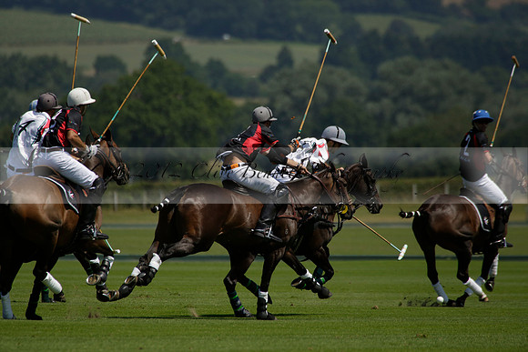 Enigma v Dubai in a Veuve Clicquot Gold Cup Polo Match 2013.07.08