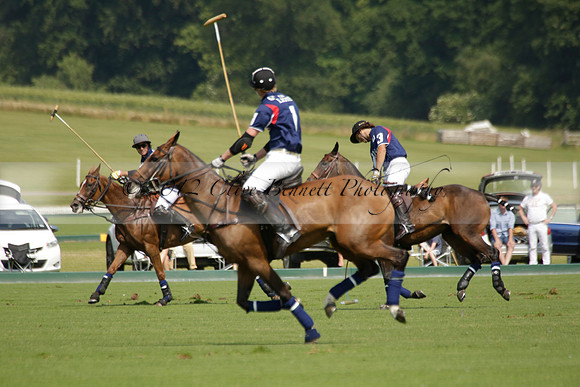 Zacara v Les Lions in a Veuve Clicquot Gold Cup Polo Match 2013.07.06
