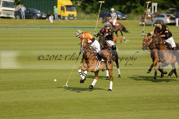 Shoreline v Cowdray Vikings in a Easebourne Cup Semi-final Polo match 2013.06.07