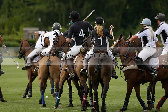 Beau Design v Boscom in an August Rother Cup 4 goal polo match at Cowdray Park Polo Club on Wednesday 07 August 2013