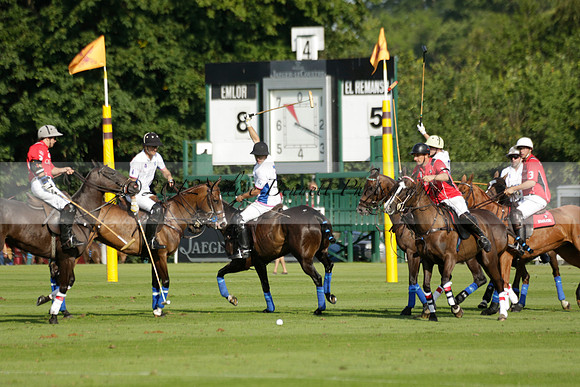 El Remanso v Emlor in a Veuve Clicquot Gold Cup Polo Match 2013.06.30