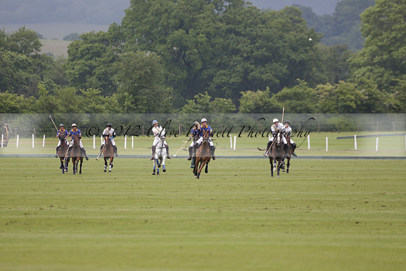 Burningfold v Combe Place in a June 4 Goal Cup polo match 2013.06.11