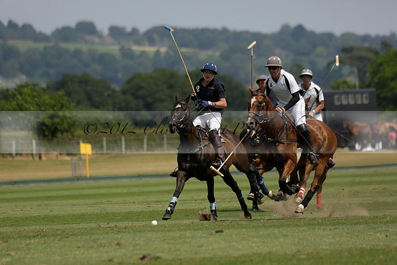 Silver Fox v Wintershall in a July 4 Goal Polo match 2013.07.17