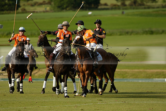Shoreline v Cowdray Vikings in a Easebourne Cup Semi-final Polo match 2013.06.07