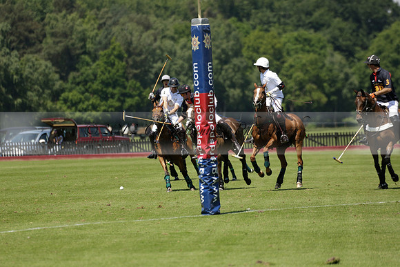 Black Bears v Salkeld in a Cartier Queens Cup polo match 2013.06.05